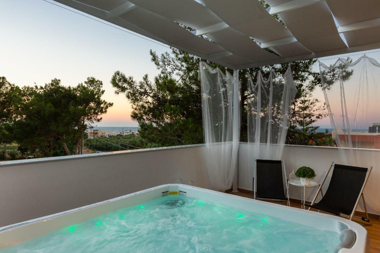 Nisos Villa, Pool & Heated Spawhirlpool, Walking To Beach, By Thinkvilla Sfakaki Exterior photo